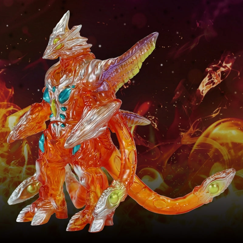 (Figure) CCP Middle Size Series Gamera Vol. 8 Iris Clear Orange Ver. Complete Figure