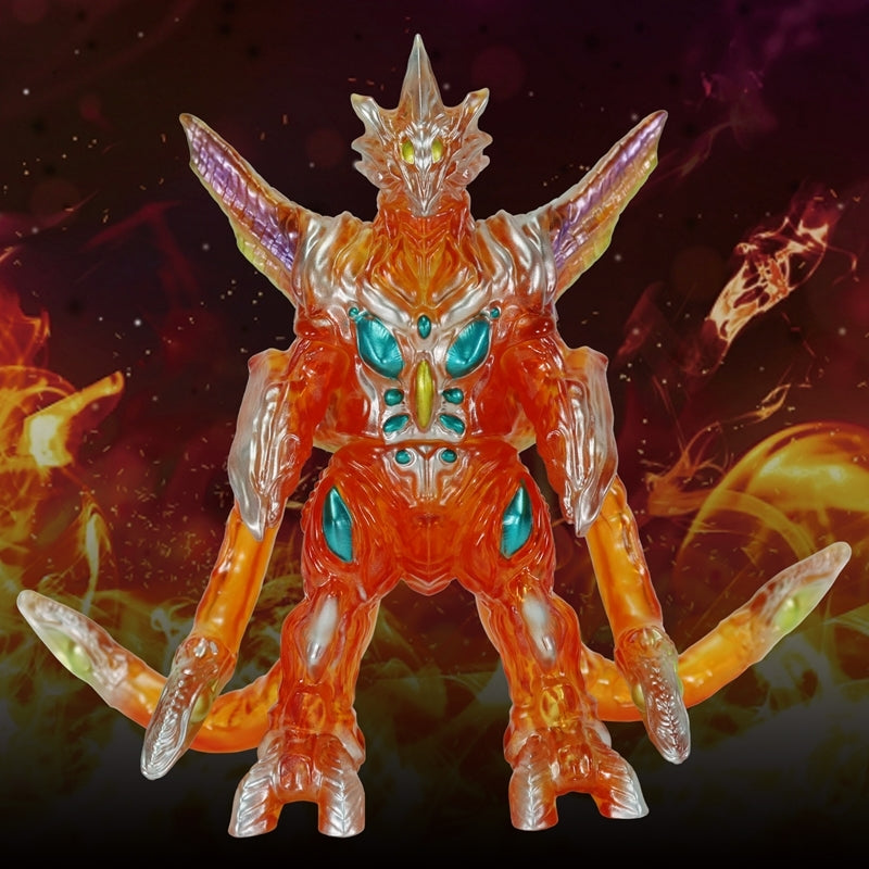 (Figure) CCP Middle Size Series Gamera Vol. 8 Iris Clear Orange Ver. Complete Figure