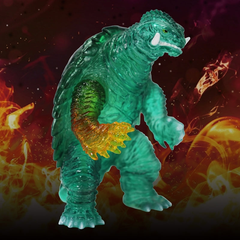 (Figure) CCP Middle Size Series Gamera Vol. 8 Gamera (1999) Clear Green Ver. Complete Figure