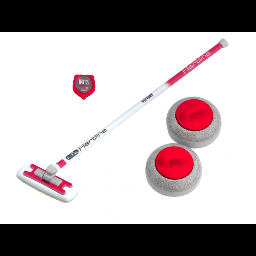 (Plastic Model Kit) Pripra Figure Sports Curling Red Plastic Model