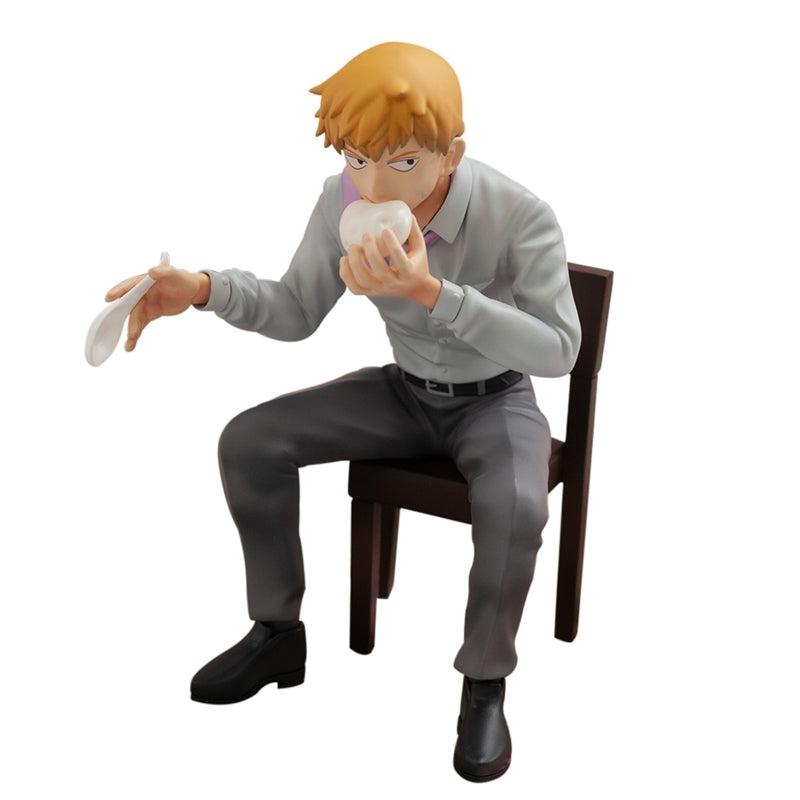 (Figure) Mob Psycho 100 III x Bunbougu Cafe 2022 Figure Arataka Reigen Complete Figure