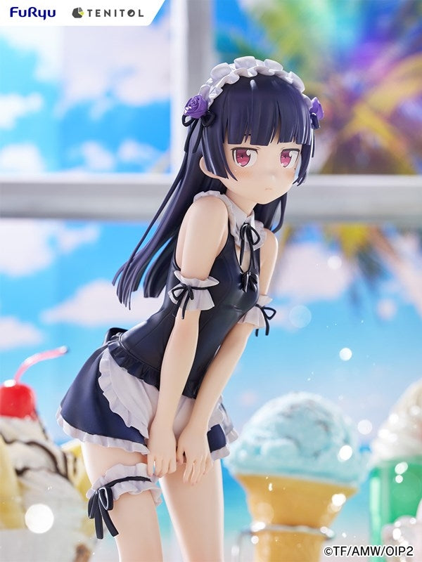 (Bishojo Figure) Oreimo 2 TENITOL TALL Kuroneko Swimsuit Maid ver. Complete Figure