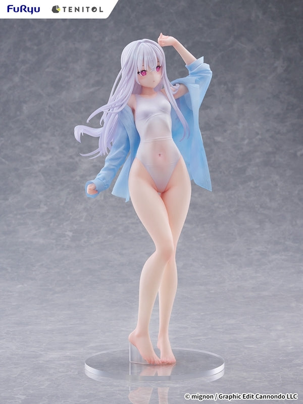 (Bishojo Figure) TENITOL TALL MIGNON WORKS shiro Swimsuit ver. Complete Figure