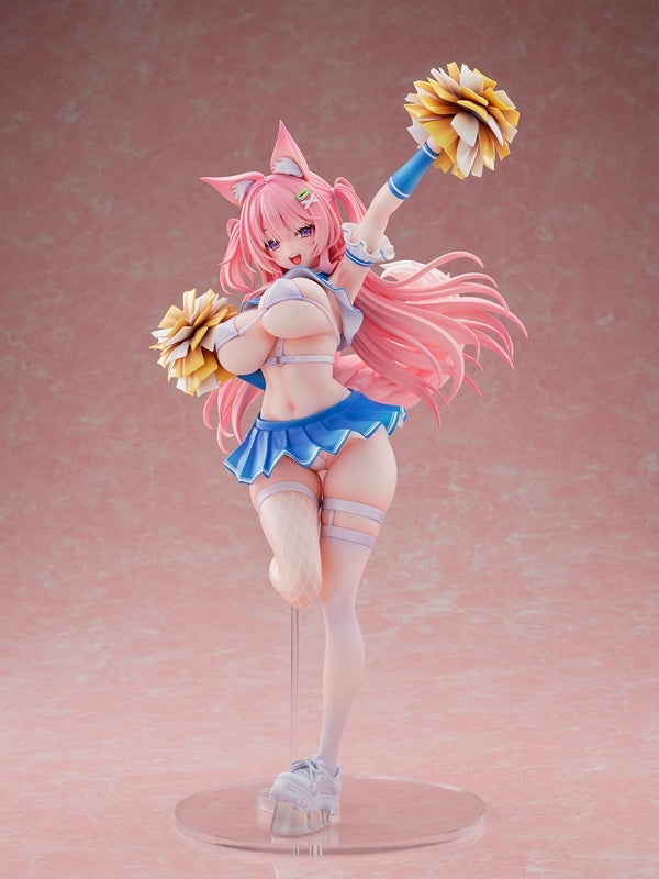 (Bishojo Figure) UnderWears7 Animal Ears Cheerleader Girl illustration by Yatanuki Kei 1/5.5 Complete Figure