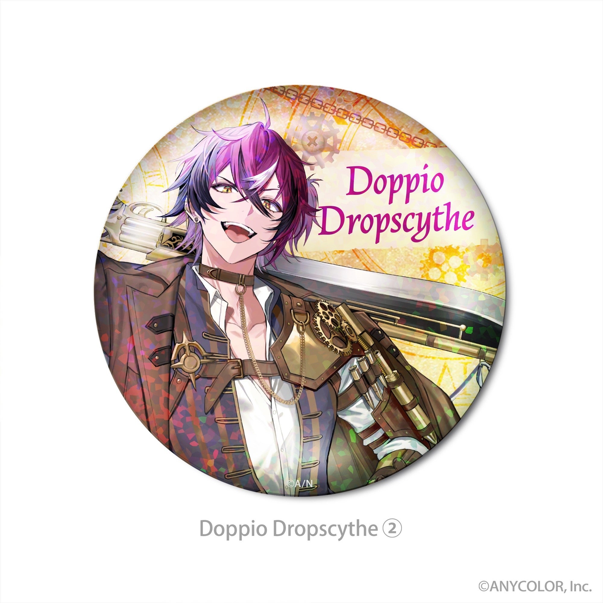 (Goods - Badge) XSOLEIL Holographic Button Badge Doppio Dropscythe②