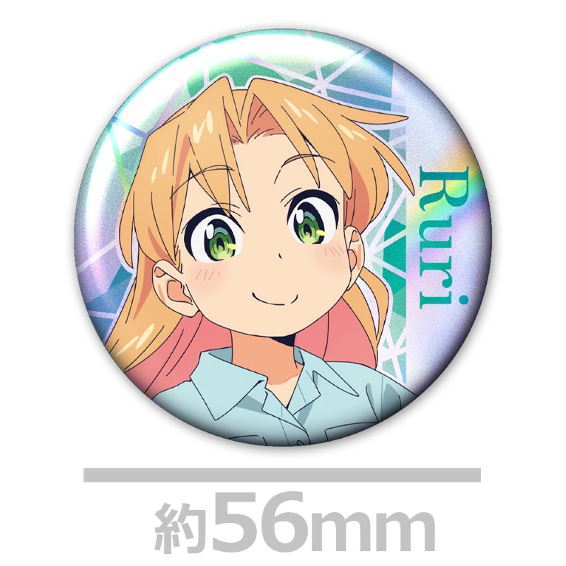 (Goods - Badge) Ruri Rocks Holographic Button BadgeSet of 2 Ruri & Nagi