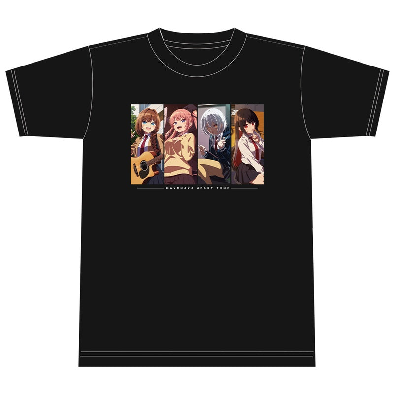 (Goods - Shirt) Tune In to the Midnight Heart T-shirt Rikka & Nene & Iko & Shinobu