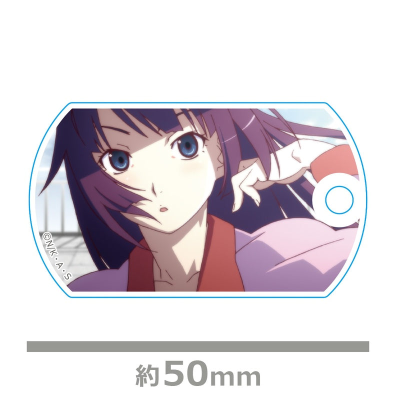 (Goods - Keychain) Monogarari Series Acrylic Key Ring Hitagi Senjogahara Anime Still ver.