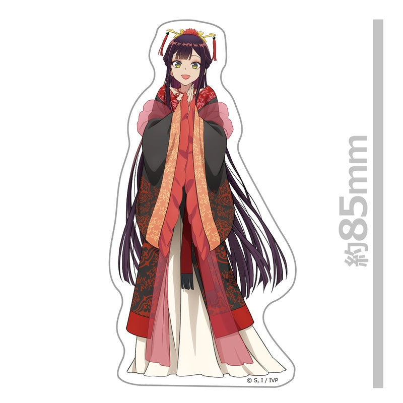 (Goods - Sticker) Though I Am an Inept Villainess: Tale of the Butterfly-Rat Body Swap in the Maiden Court Die-cut Sticker Reirin (Swapped)