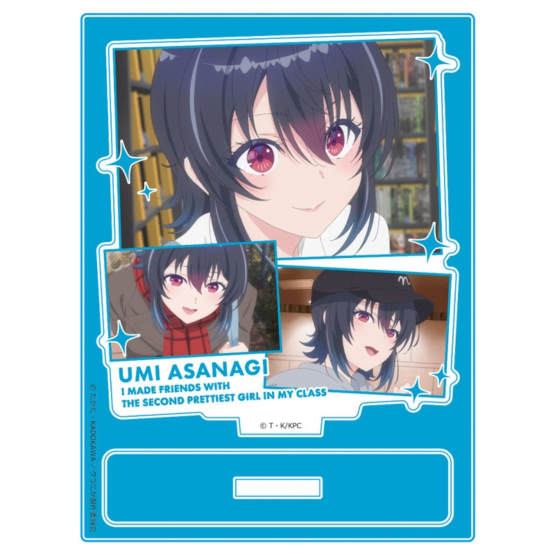 (Goods - Acrylic Stand) I Made Friends with the Second Prettiest Girl in My Class Acrylic Chara Stand Umi Asanagi Anime Still ver.