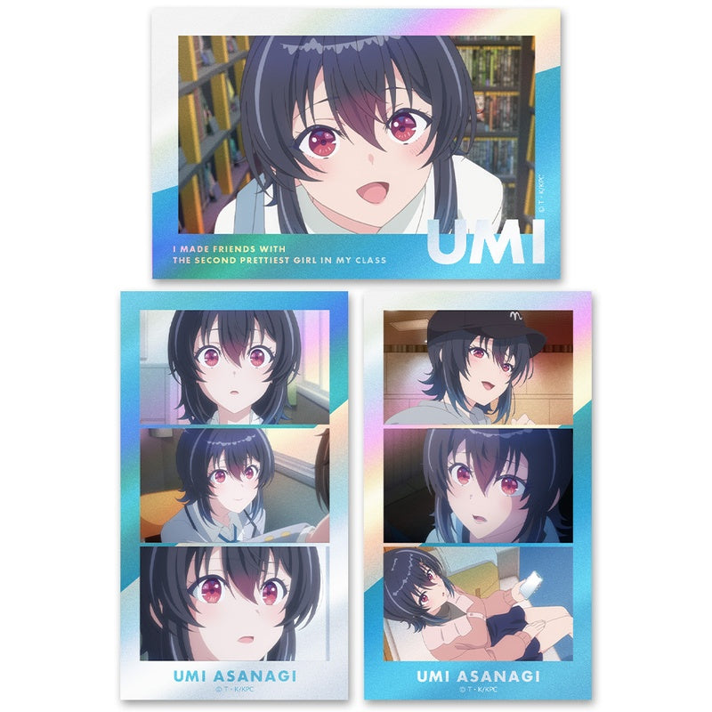(Goods - Sticker) I Made Friends with the Second Prettiest Girl in My Class Thumbnail Kira Sticker Set Umi Asanagi