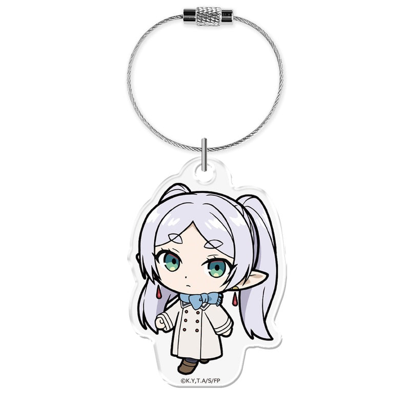 (Goods - Keychain) Frieren: Beyond Journey's End Acrylic Keychain Frieren Tsuitekku Winter Clothes ver.