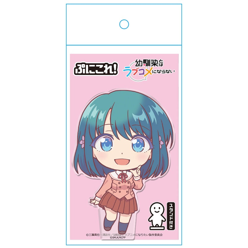 (Goods - Acrylic Stand) You Can't Be in a Rom-Com with Your Childhood Friends! PuniColle! Acrylic Figure Shio Minamo