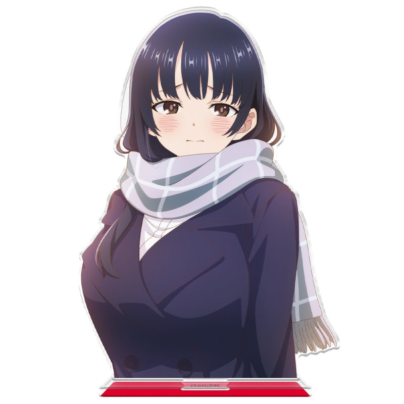 (Goods - Acrylic Stand) The Dangers in My Heart Acrylic Chara Stand Anna Yamada Scarf ver.