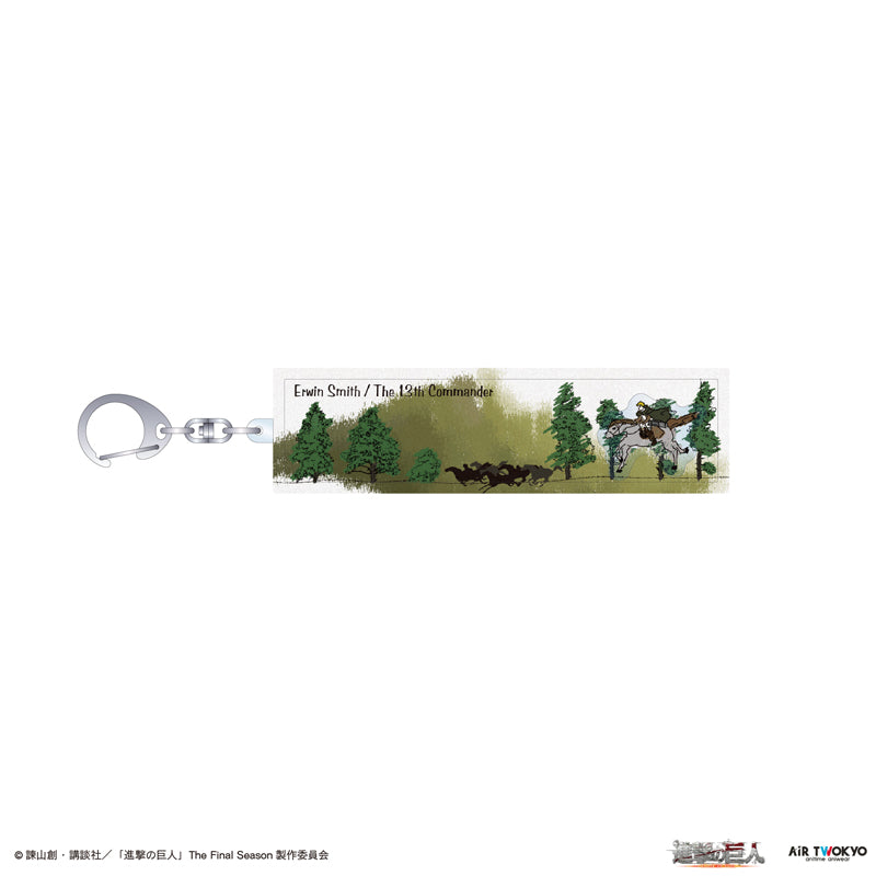 (Goods - Keychain) TV Anime Attack on Titan Liquid Keychain 3 (Expedition Outside the Walls)