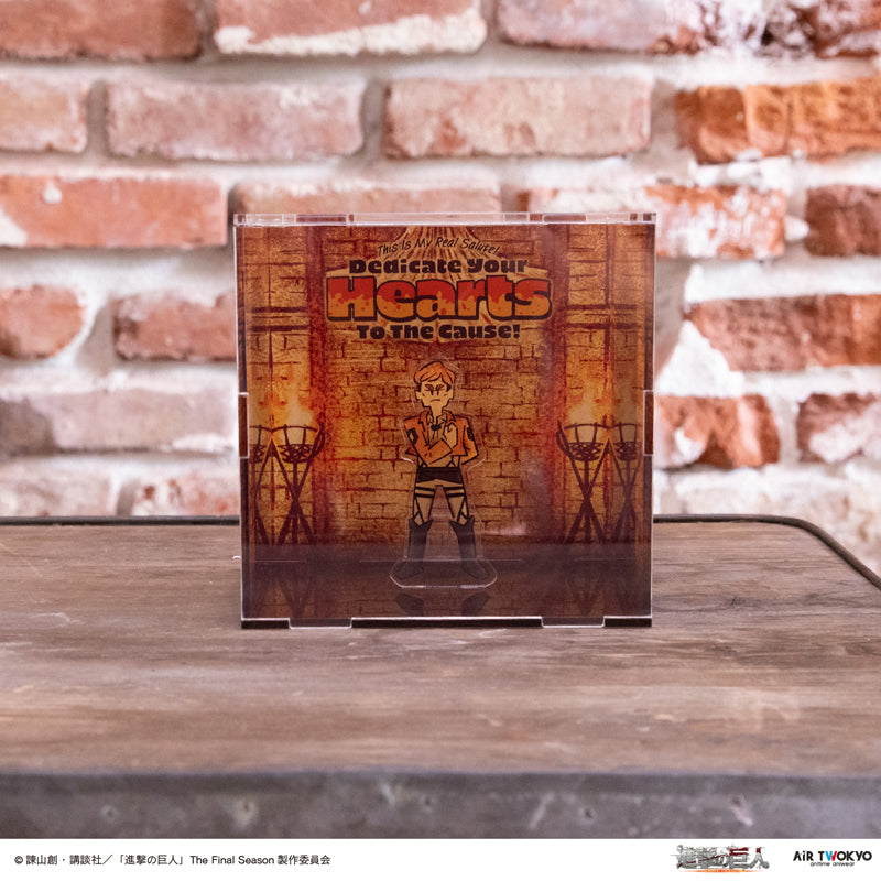 (Goods - Acrylic Stand) TV Anime Attack on Titan Acrylic Diorama 2 (Real Salute)