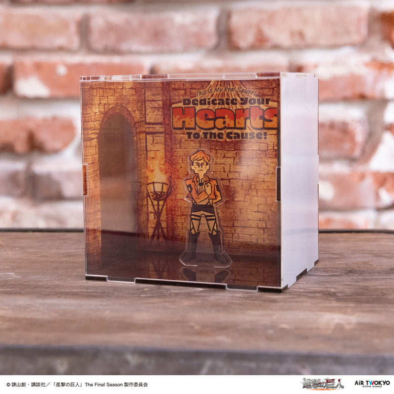 (Goods - Acrylic Stand) TV Anime Attack on Titan Acrylic Diorama 2 (Real Salute)