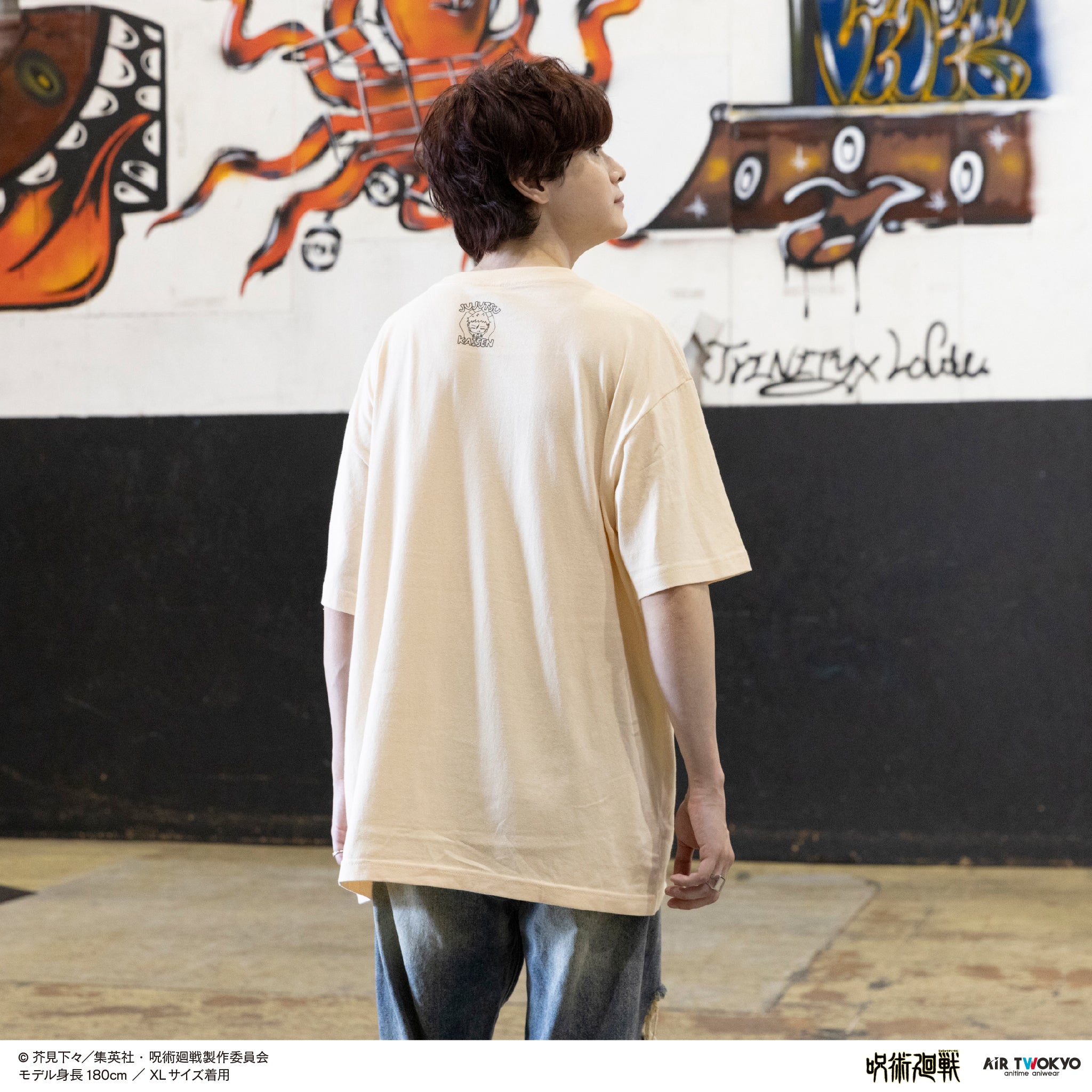 (Goods - Shirt) Jujutsu Kaisen Shibuya Incident Vol.3 Scene Art T-shirt 5 (Yuji Itadori)