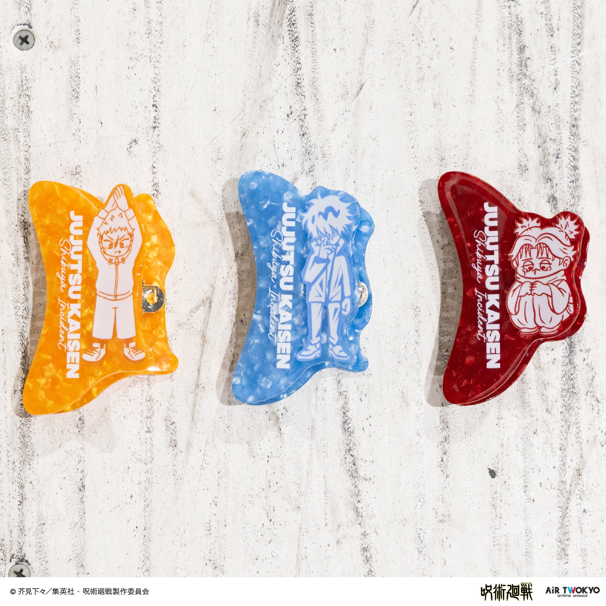 (Goods - Hair Accessory) Jujutsu Kaisen Shibuya Incident Vol.3 Acrylic Hair Clip (Yuji Itadori)