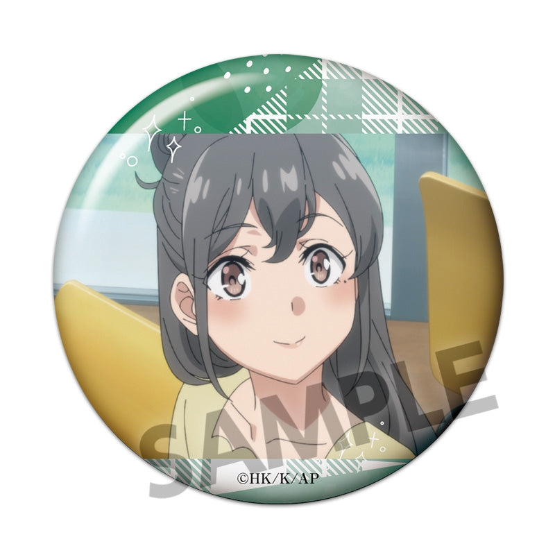 (1BOX=12)(Goods - Badge) Rascal Does Not Dream of Santa Claus Trading Button Badge