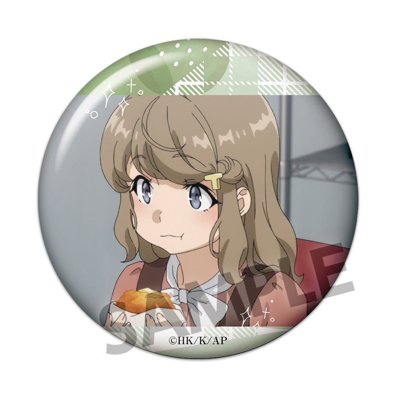 (1BOX=12)(Goods - Badge) Rascal Does Not Dream of Santa Claus Trading Button Badge