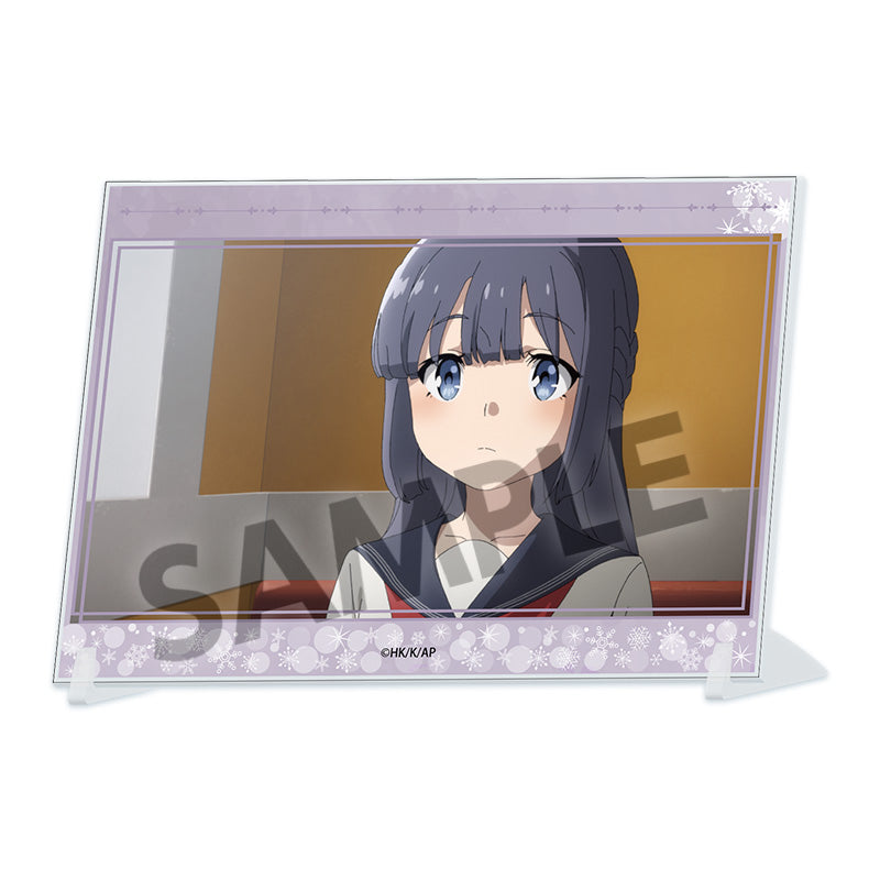 (Goods - Ornament) Rascal Does Not Dream of Santa Claus A6 Visual Acrylic Plate Shoko Makinohara