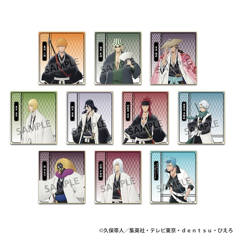 (1BOX=10)(Goods - Art Board) TV Anime BLEACH Thousand-Year Blood War Trading Mini Art Board vol. 1