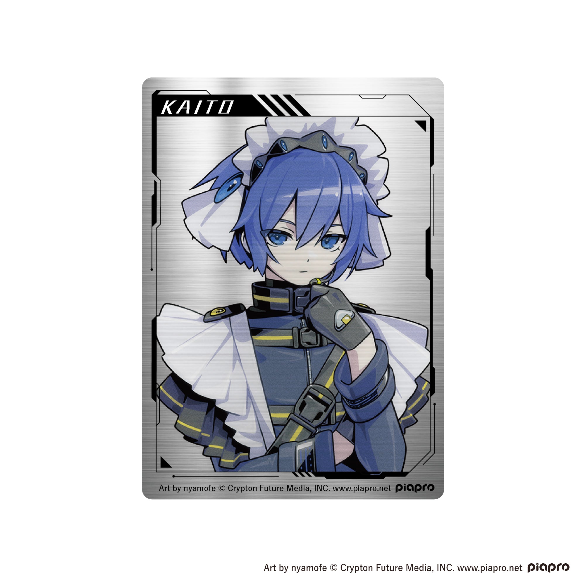 (Goods - Card) Piapro Characters Metal Card KAITO