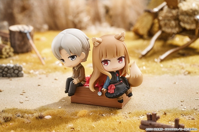 (Figure) Spice and Wolf MERCHANT MEETS THE WISE WOLF Mini Memory Lawrence & Holo Complete Figure