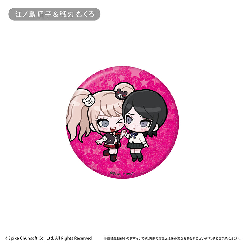 (1BOX=9)(Goods - Badge) Danganronpa 1, 2 Reload Waiwai Button Badge