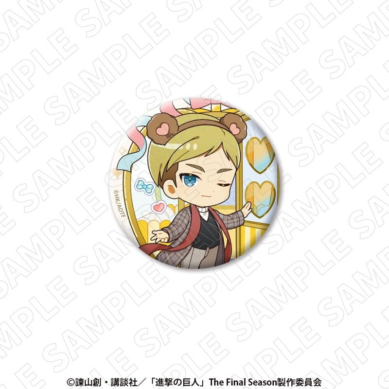 (Goods - Badge) Attack on Titan Chibi Button Badge (Erwin)