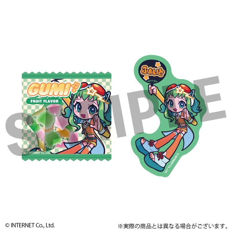 (1BOX=6)(Goods - Sticker) VOCALOID GUMI Trading Fure Friends Sticker