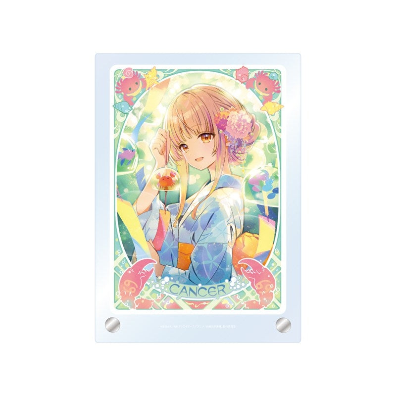 (Goods - Ornament) The Angel Next Door Spoils Me Rotten 2 Acrylic Panel 12 Zodiac Visual (Cancer)