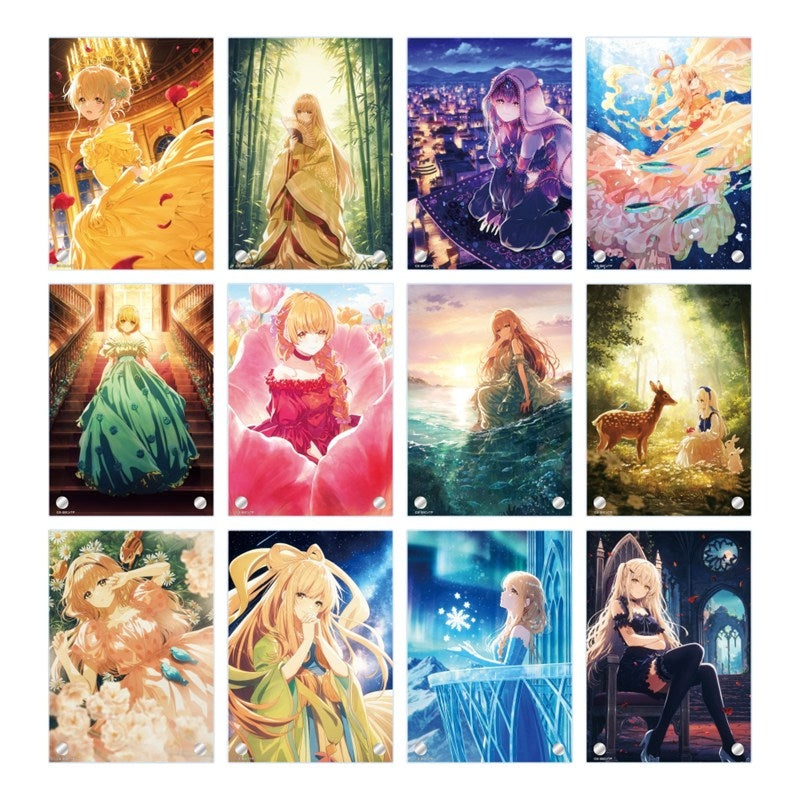 (Goods - Ornament) The Angel Next Door Spoils Me Rotten 2 Acrylic Panel Princess Visual (Thumbelina)