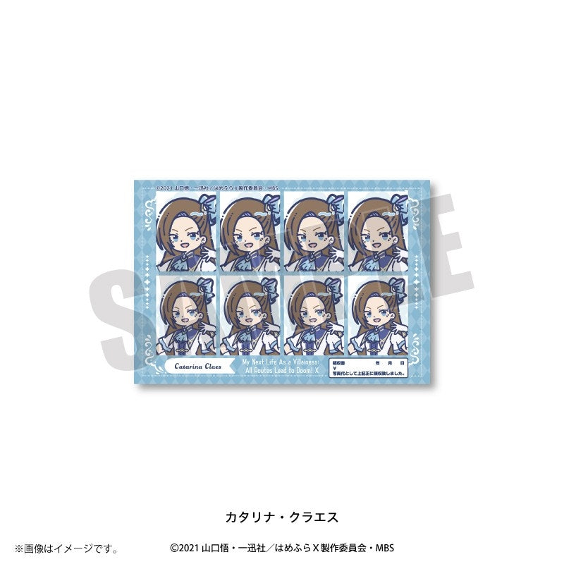 (Goods - Sticker) My Next Life as a Villainess: All Routes Lead to Doom! X TV Anime RetoPopu ID Photo Style Sticker (9 Types Total) Catarina Claes