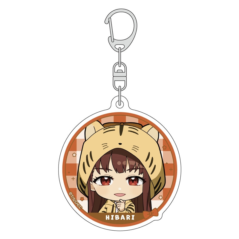 (Goods - Keychain) Too Many Losing Heroines! Acrylic Keychain (Hibari Hokobaru/Animal Hoodie)
