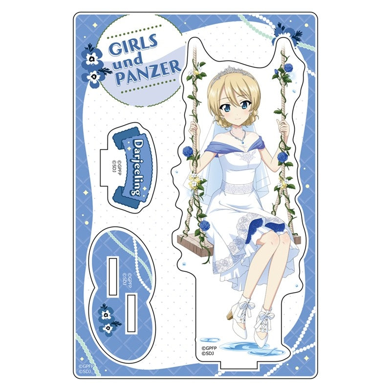 (Goods - Acrylic Stand) Girls und Panzer Great Tankery Operation! Acrylic Stand (Darjeeling/JB2025)