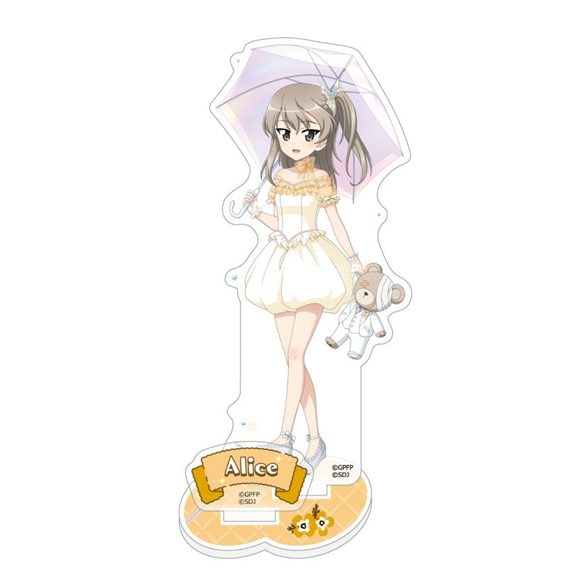 (Goods - Acrylic Stand) Girls und Panzer Great Tankery Operation! Acrylic Stand (Alice Shimada/JB2025)