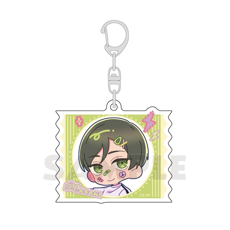 (Goods - Key Chain) Tasokare Hotel TV Anime Acrylic Key Chain (Masaki Osoto/Retro Pop)