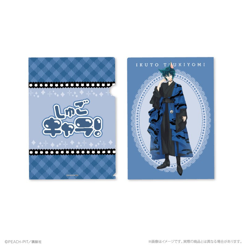 (Goods - Clear File) Shugo Chara! Clear File_Ikuto Tsukiyomi Hananari Hanayashiki