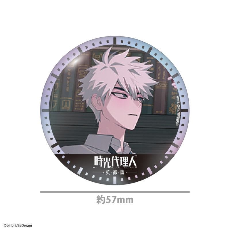 (Goods - Badge) Link Click Iridescent Button Badge Set of 2 Cheng Xiaoshi & Lu Guang Main Visual