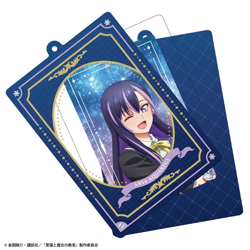 (Goods - Keychain) TV Anime The Classroom of a Black Cat and a Witch Keychain w/Acrylic Card Aria Aquarius