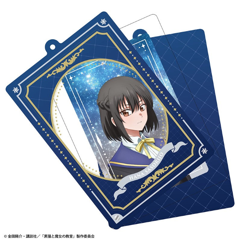 (Goods - Keychain) TV Anime The Classroom of a Black Cat and a Witch Keychain w/Acrylic Card Hana Sasorijo