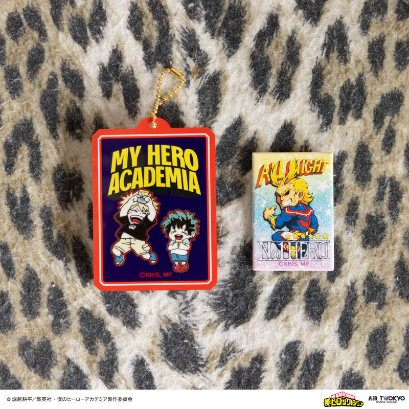 (Goods - Keychain) My Hero Academia Vol.1 Final War Arc Button Badge Keychain