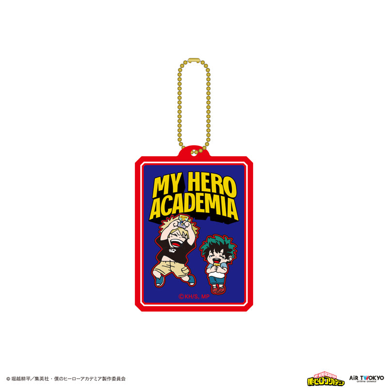 (Goods - Keychain) My Hero Academia Vol.1 Final War Arc Button Badge Keychain