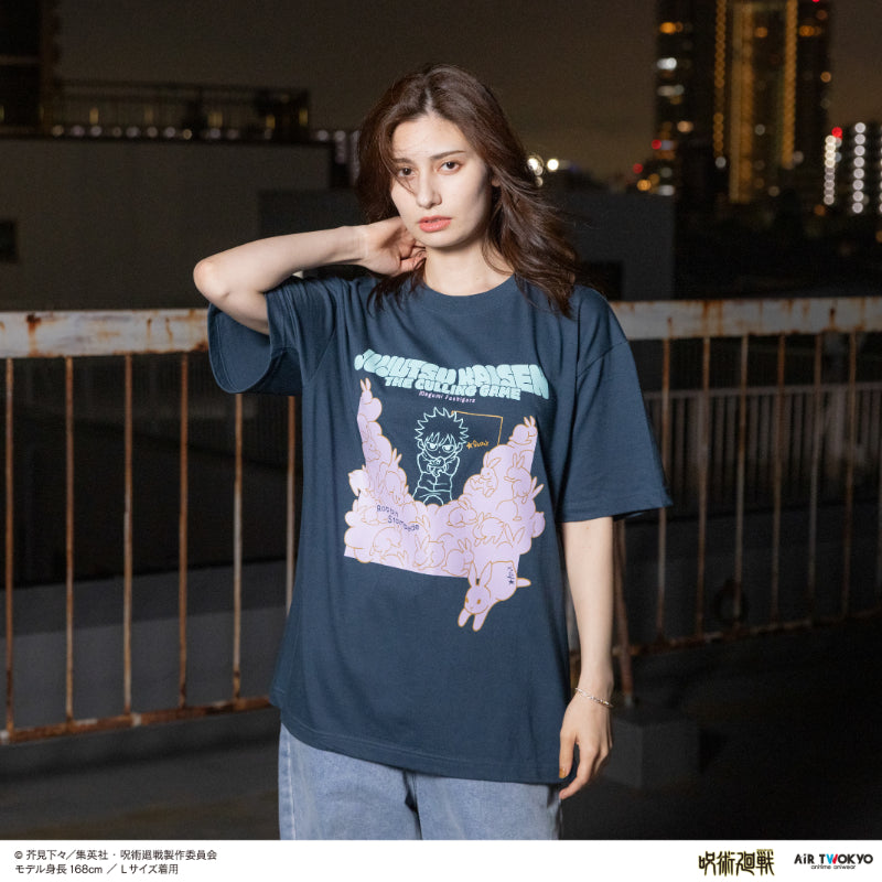 (Goods - Shirt) Jujutsu Kaisen - Culling Game Scene Art T-shirt 4 (Megumi Fushiguro, Kirara Hoshi)