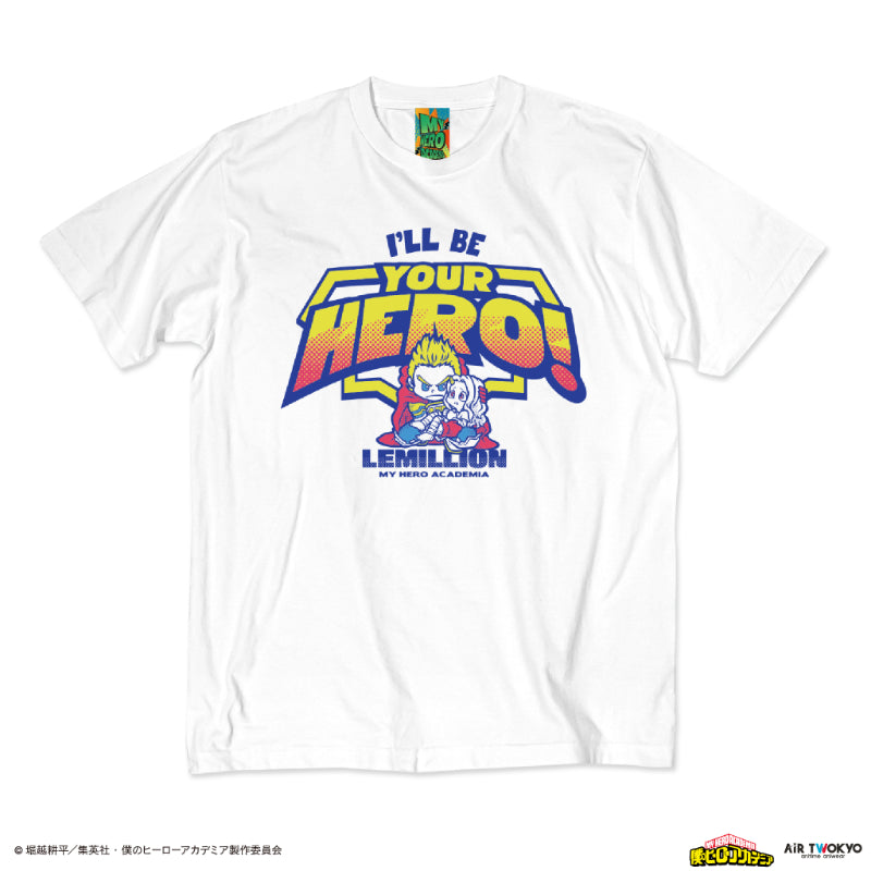 (Goods - Shirt) My Hero Academia Season 4 Scene Art T-shirt 2 (Lemillion & Eri)