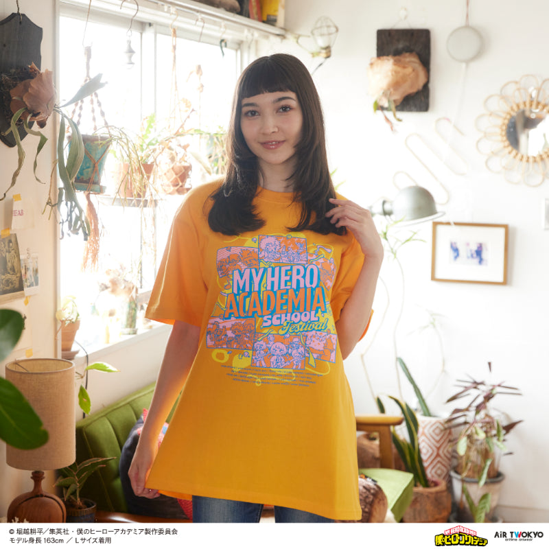(Goods - Shirt) My Hero Academia Season 4 Scene Art T-shirt7 (School Festival)