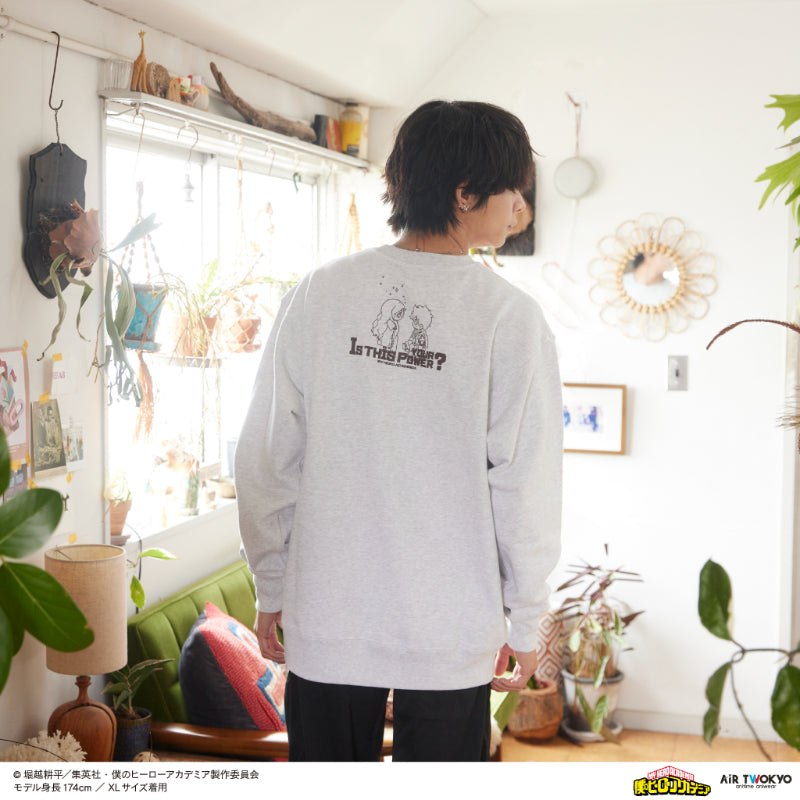 (Goods - Shirt) My Hero Academia Season 4 Scene Art Sweatshirt 2 (Izuku Midoriya & Eri)