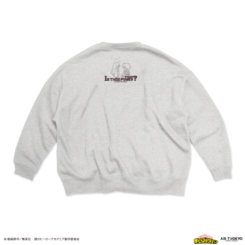 (Goods - Shirt) My Hero Academia Season 4 Scene Art Sweatshirt 2 (Izuku Midoriya & Eri)